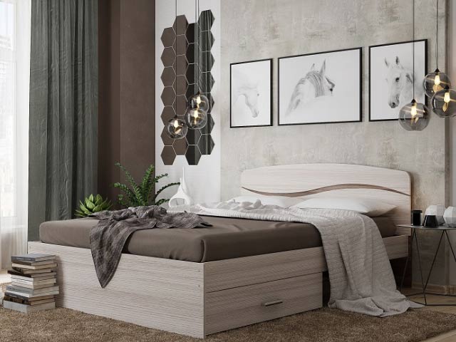 Кровать Валенсия 1200 (ламели)