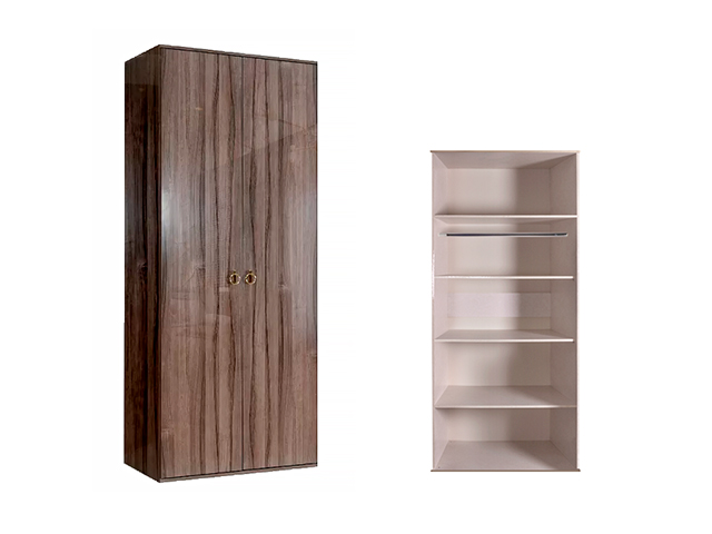 . РМШ2/2. Шкаф 2-х дверный (без зеркал) для платья и белья.