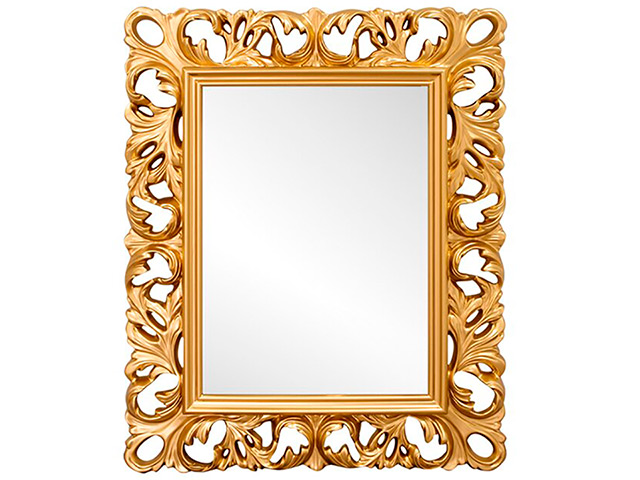 1809(2). Зеркало прямоугольное (Золото)